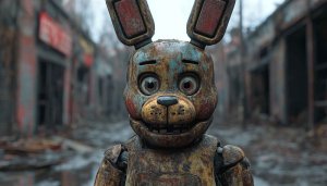 Five Nights at Freddy's Abandoned Animatronic 4K Desktop Mobile Wallpaper