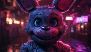 Five Nights at Freddy's Bonnie Mobile Wallpaper 4K Background