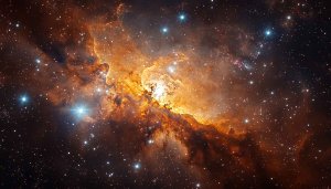 Stunning Galaxy Nebula 4K Desktop Background Space Mobile Wallpaper