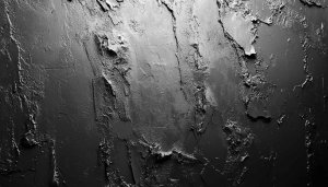 Abstract Black Texture Wallpaper, Dark Grunge Mobile Background, Art Design