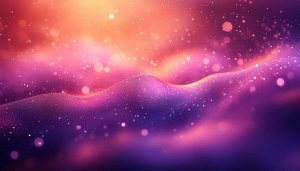 Glowing Galaxy Glitter Background, Fantasy Purple Aesthetic Mobile Wallpaper