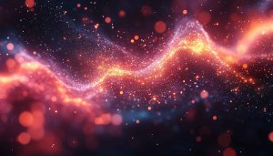 Sparkling Particles 4K Desktop Background Abstract Galaxy Mobile Wallpaper