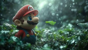 Mario Raining Forest 4K Mobile Wallpaper, Desktop Backgrounds, Free Image
