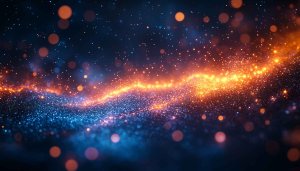 Sparkling Abstract Space Bokeh Lights 4K Desktop Background Wallpaper