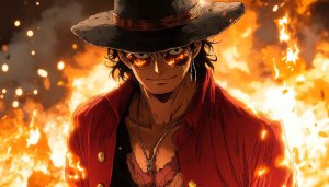 One Piece Ace Anime 4K Wallpaper Desktop Background Mobile