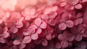 Pink Hydrangea Flower Wallpaper Free Mobile Background Floral Desktop