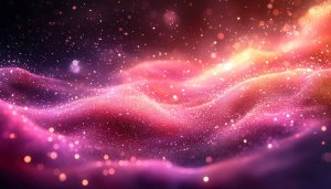 Pink Galaxy Nebula Sparkle 4K Desktop Background Mobile Wallpaper