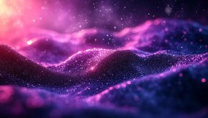 Abstract Purple Space Dust Mobile Wallpaper 4K Desktop Background