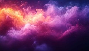 Vibrant Nebula Cloud Mobile Background Free 4K Desktop Wallpaper