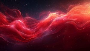 Abstract Red Nebula Galaxy Space Mobile Wallpaper 4K Background