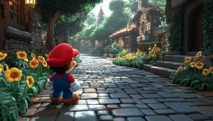 Super Mario Movie Scene Wallpaper | 4K Mobile Backgrounds