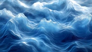 Deep Blue Ocean Waves 4K Desktop Background, Free Mobile Wallpaper