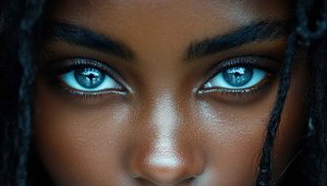 Stunning Blue Eyes 4K Desktop Wallpaper Free Mobile Background