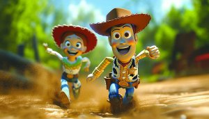 Toy Story Woody and Jessie 4K Desktop Mobile Wallpaper