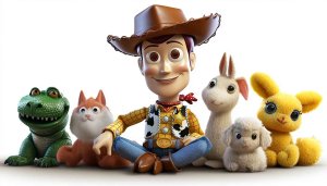 Toy Story Woody and Friends 4K Desktop Background Wallpaper