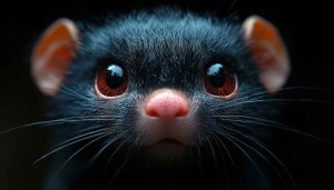 Tasmanian Devil Close Up 4K Desktop Mobile Wallpaper