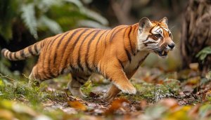 Bengal Tiger on the Prowl 4K Desktop Mobile Wallpaper