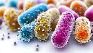 Detailed Microscopic Bacteria Cells 4K Desktop Background Wallpaper