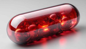 Red Capsule Medicine Mobile Background - Free 4K Desktop Wallpaper