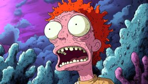 Smiling Friends Charlie Desktop Background 4K Mobile Funny Cartoon Wallpaper