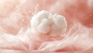 Pink Cotton Candy Aesthetic 4K Desktop and Mobile Background