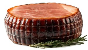 Delicious Glazed Ham 4K Wallpaper for Christmas Dinner Party