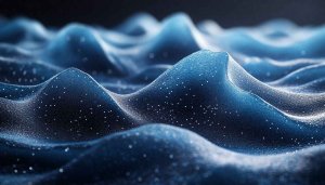 Abstract Blue Waves 4K Desktop Background Free Mobile Wallpaper