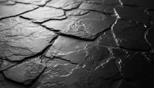 Dark Slate Stone Texture 4K Wallpaper for Desktop Background