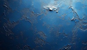 Deep Blue Textured Plaster Wall Mobile Wallpaper for Free