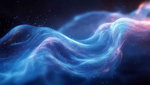 Abstract Wave 4K Desktop Background, Free Sparkle Mobile Wallpaper