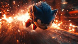 Sonic The Hedgehog Flying 4K Wallpaper Free Mobile Background