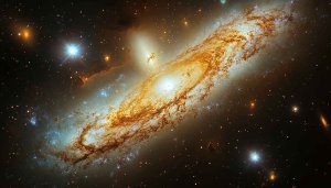 Stunning Galaxy Space View 4K Desktop Background Free Wallpaper