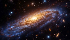 Andromeda Galaxy 4K Space Desktop Background Outer Space Mobile Wallpaper