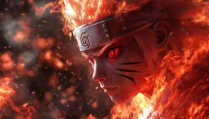 Naruto Kurama Mode 4K Wallpaper for Desktop and Mobile
