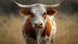 Texas Longhorn Cow 4K Wallpaper - Free Desktop Background Images