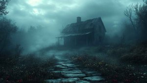 Spooky Haunted House Wallpaper - Free Creepy Dark Home Background
