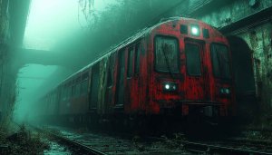 Abandoned Train Mobile Wallpaper Red Train Urban Exploration Scenery