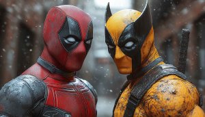 Deadpool and Wolverine Wallpaper, Fan Art 4K Desktop Background