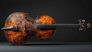 Vintage Cello Instrument Wallpaper - Free Music Desktop Background 4K