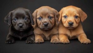 Cute Puppies Wallpaper - Labrador Retriever Puppies - 4K Mobile Background