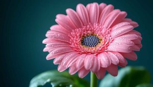 Pink Gerbera Daisy Flower Desktop Wallpaper, Free Mobile Backgrounds