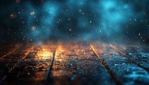 Rainy Night Reflections 4K Desktop Mobile Wallpaper Background