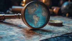 Antique World Map Globe HD Desktop Background Free Mobile Wallpaper