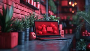 Red Apples Desktop Background Laptop Aesthetic Free Wallpaper