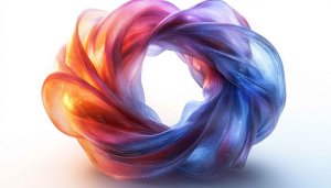 Abstract Colorful Rings 4K Wallpaper for Desktop and Mobile Use