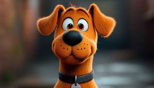 Cute Scooby Doo 4K Animated Mobile Phone Wallpaper Background