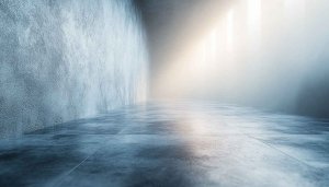 Minimalist Concrete Room 4K Wallpaper for Desktop Background Aesthetic