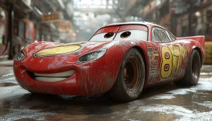 Lightning McQueen Cars Movie 4K Desktop Mobile Wallpaper