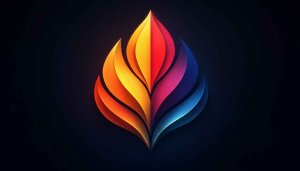 Abstract Colorful Flame Art 4K Mobile and Desktop Wallpaper