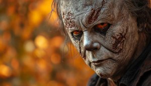 Halloween Kills Michael Myers Zombie Portrait 4K Mobile Wallpaper